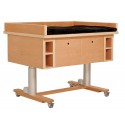 Table à Langer électrique