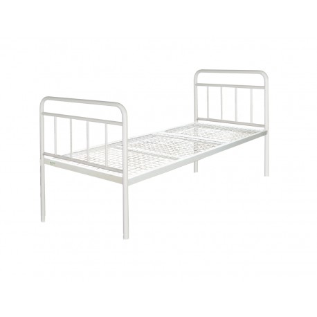 Lit hauteur fixe sommier grille