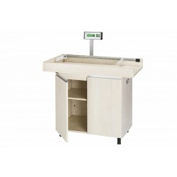 Table à langer avec pèse-bébé