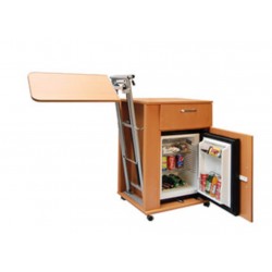 Table de chevet avec réfrigérateur Rubens 8